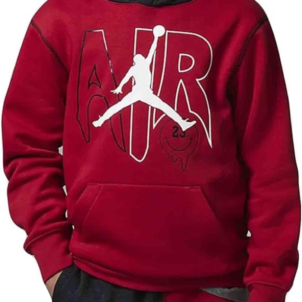 Jordan Lucid Dream Boys' Hooded Sweatshirt Red